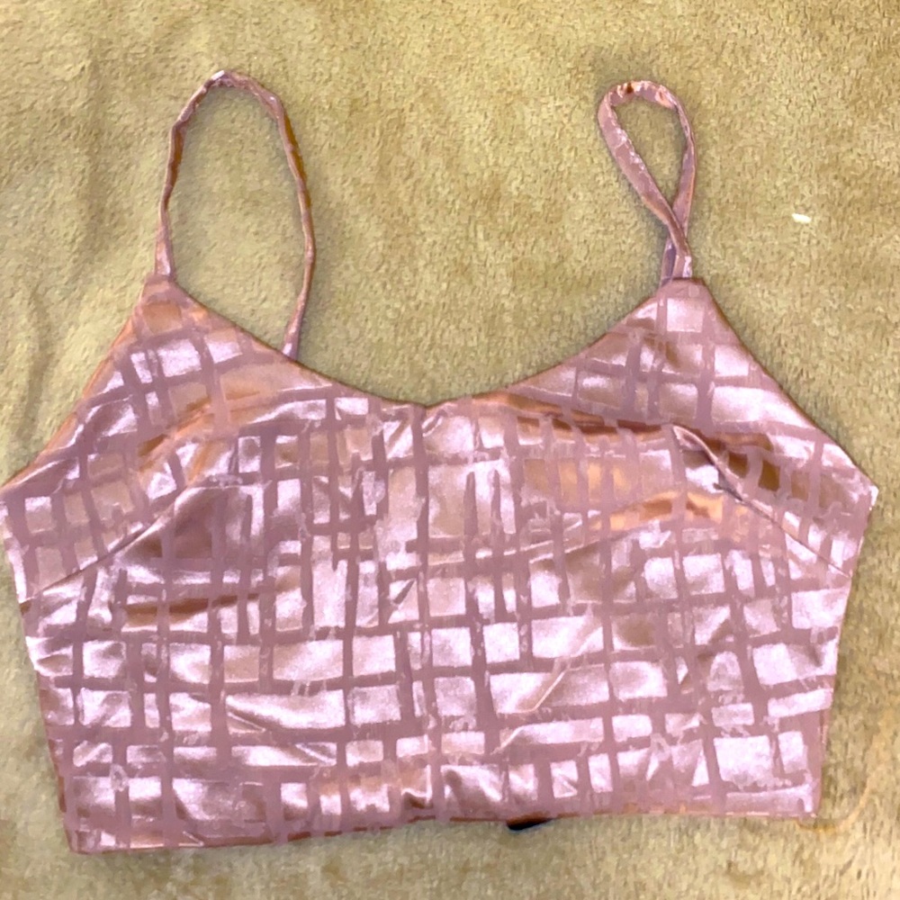 Pink Crop Top